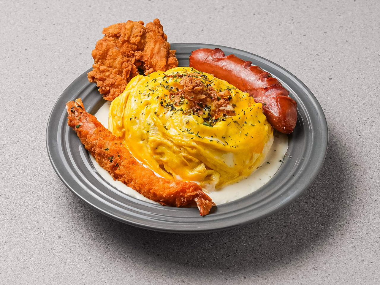 트위스트에그 육해공 매콤크림 오믈렛