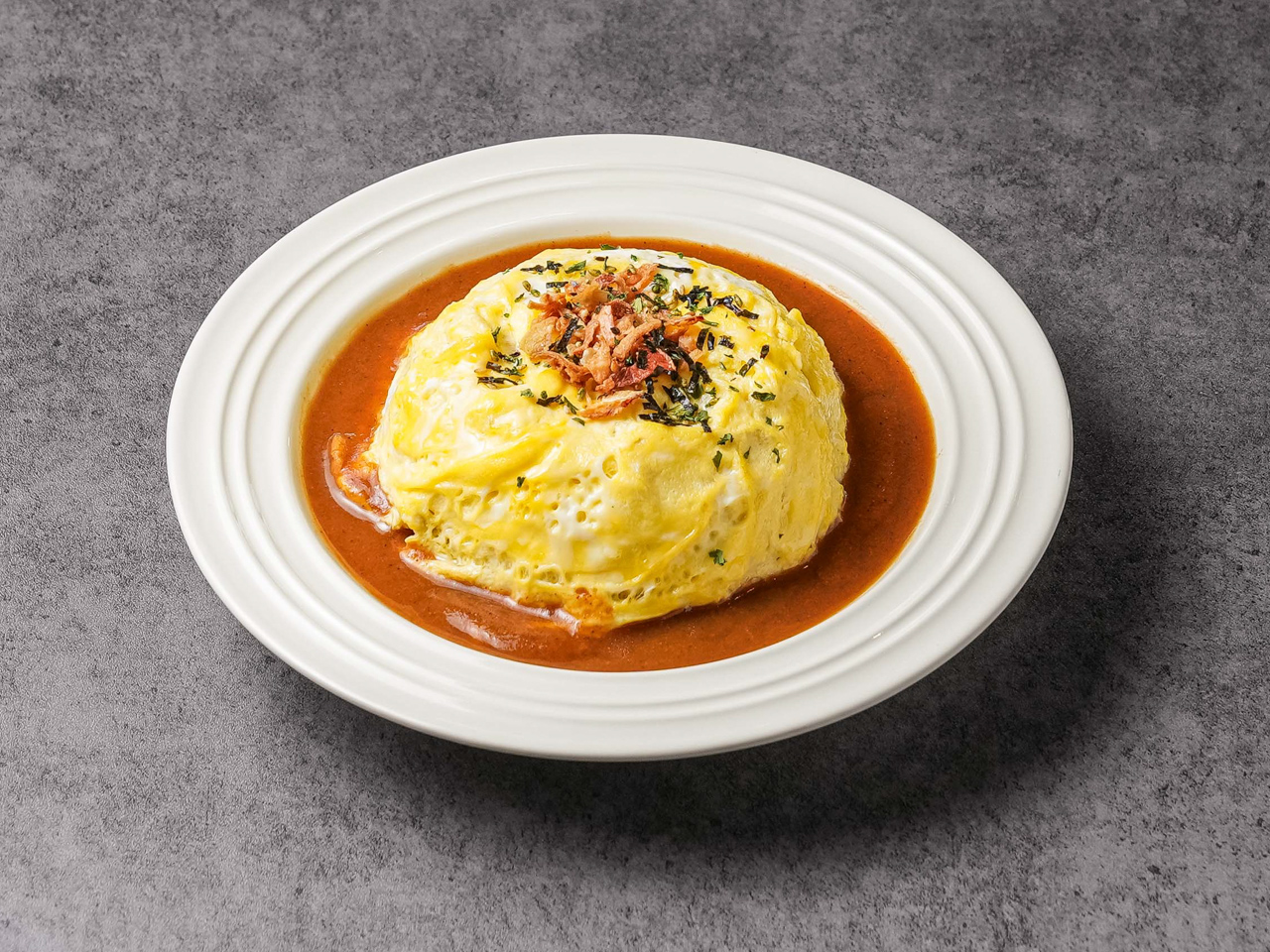 트위스트에그 일식카레 오믈렛